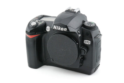 Nikon D70 - Digitale SLR-Kamera Schwarz (Generalüberholt)