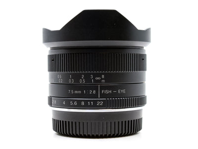 7Artisans 7,5 mm f/2,8 – Micro Four Thirds Anschluss