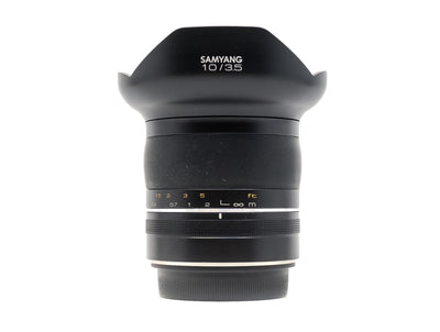 Samyang 10mm f/3.5 XP – Canon EF Anschluss
