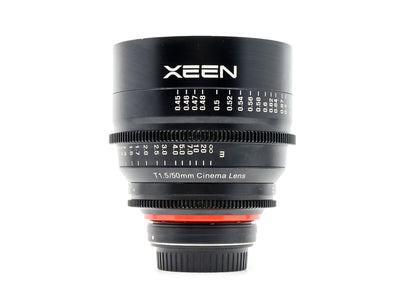 Rokinon XEEN 50mm T1.5 Cine – Canon EF Anschluss