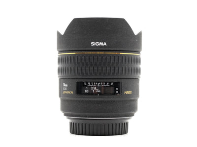 Sigma 14mm f/2.8 EX HSM Aspherical – Canon EF Anschluss