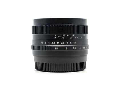 7Artisans 50mm f/1.8 - Fujifilm X Anschluss