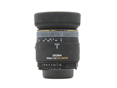 Sigma 50mm f/2.8 EX DG Macro - Nikon Anschluss