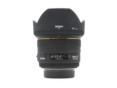 Sigma 50mm f/1.4 EX DG HSM - Nikon Anschluss