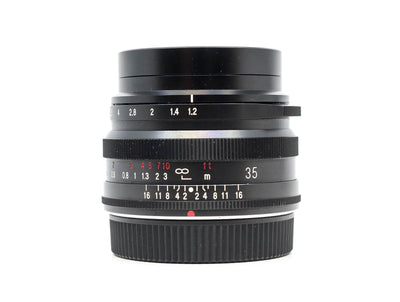Voigtländer Nokton 35mm f/1.2 X – Fujifilm X Anschluss