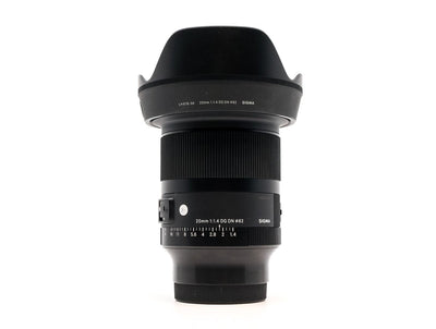 Sigma 20mm F/1.4 DG DN ART – Sony FE Anschluss