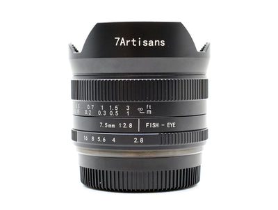 7Artisans 7.5mm f/2.8 II – Fujifilm X Anschluss