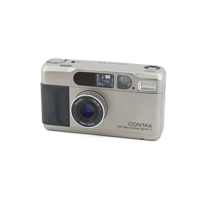 Contax T2 Silber Carl Zeiss Sonar 2.8 – 35mm Filmkamera Mint