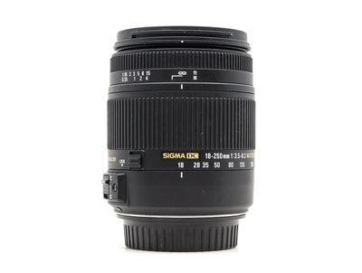 Sigma 18-250mm f/3.5-6.3 DC Macro OS HSM - Canon EF-S Anschluss