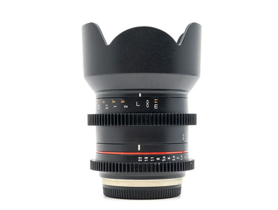 Samyang 21mm T1.5 Cine - Micro Four Thirds Anschluss