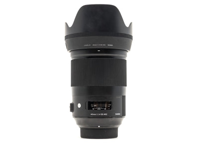 Sigma 40mm f/1.4 DG HSM ART – Nikon Anschluss