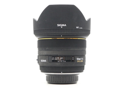 Sigma 50mm f/1.4 EX DG HSM - Pentax Anschluss