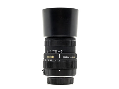 Sigma 55-200mm f/4-5.6 DC HSM – Nikon Anschluss