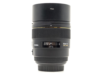 Sigma 85mm f/1.4 EX DG HSM - Canon EF Anschluss