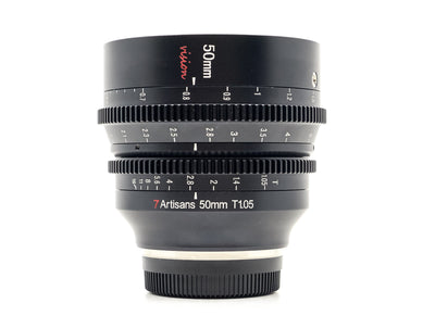 7Artisans 50mm T1.05 Vision MF – Fujifilm X Anschluss