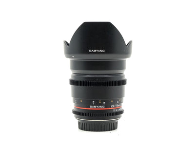 Samyang 16mm T2.2 ED AS UMC CS - Canon EF-S Anschluss