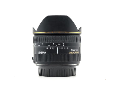 Sigma 15mm f/2.8 EX DG Fisheye - Canon EF Anschluss