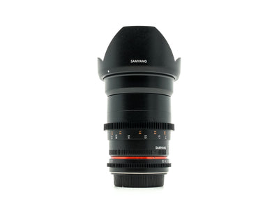 Samyang 35mm T1.5 Cine VDSLR MK2 – Canon EF Anschluss