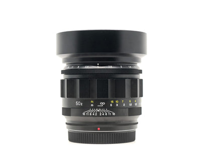 Voigtländer Nokton 50mm f/1.0 – Nikon Z Anschluss