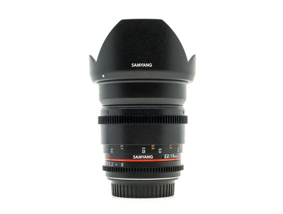 Samyang 16mm T2.2 ED AS UMC CS II - Canon EF Anschluss