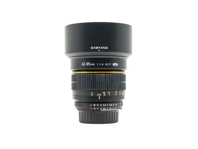 Samyang 85mm f/1.4 AS IF UMC (AE) - Nikon Anschluss