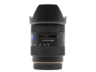 Sony 16-80mm f/3.5-4.5 ZA VS DT T* - Sony A-Bajonett