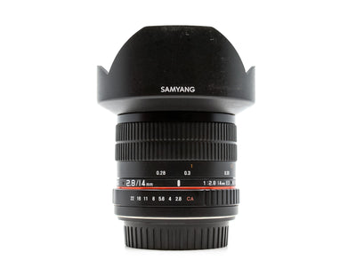 Samyang AF 14mm f/2.8 - Canon EF Anschluss