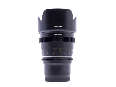 Samyang 50mm T1.5 Cine VDSLR MK2 – Sony FE
