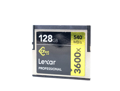 Lexar Professional 128GB 3600x 540MB/s CFast 2.0 Karte