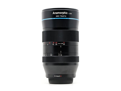 Sirui 75mm f/1.8 1,33x Anamorphot – Fujifilm X Anschluss