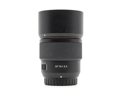Samyang AF 75mm f/1.8 – Fujifilm X Anschluss