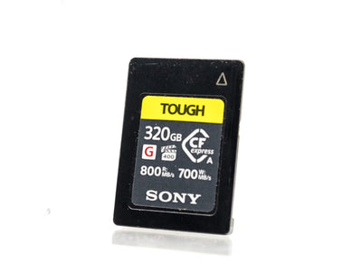 Sony 320GB 800MB/s Tough Type A CFexpress-Karte