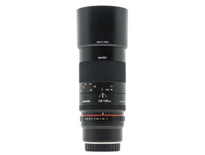 Samyang 100mm f/2.8 ED UMC Macro – Fujifilm X Anschluss
