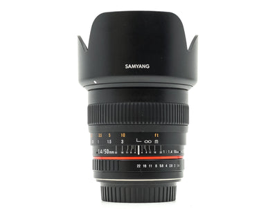 Samyang 50mm f/1.4 AS UMC – Canon EF Anschluss