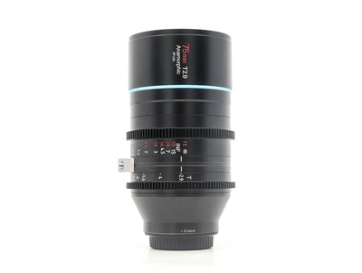 Sirui 75mm T2.9 1,6x Anamorphot – Sony FE Anschluss