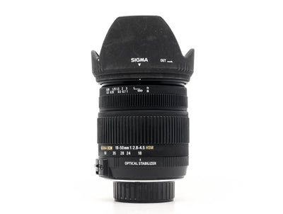 Sigma 18-50mm f/2.8 EX DC - Nikon Anschluss