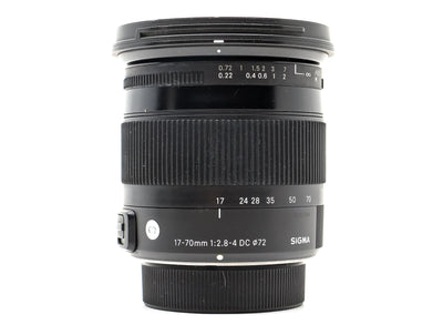 Sigma 17-70mm f/2.8-4 DC Makro OS HSM Contemporary – Canon EF-S Anschluss