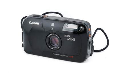 Canon Prima Mini – Vintage 35mm Analogkamera (Generalüberholt) Schwarz