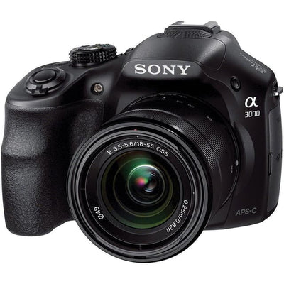 Sony Alpha a3000 - Schwarz + Sony E 18-55mm f/3.5-5.6 OSS