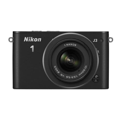1 J3 - Schwarz + Nikon Nikkor 10-30mm f/3.5-5.6 VR