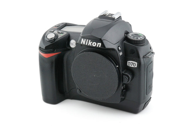 Nikon D70 - Cámara Digital SLR Réflex Negro (Reacondicionado) de segunda mano en Camera Market