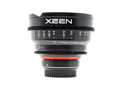 Samyang XEEN 14mm T3.1 - Canon EF Anschluss