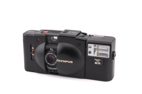 Olympus XA2 + A11 Electronic Flash de segunda mano en Camera Market