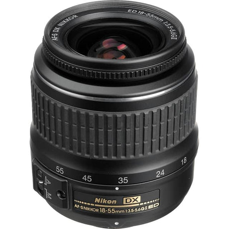 D40X Spiegelreflexkamera - Schwarz + Nikon AF-S DX Zoom Nikkor 18-55 mm f/3.5-5.6G ED II f/3.5-5.6GII