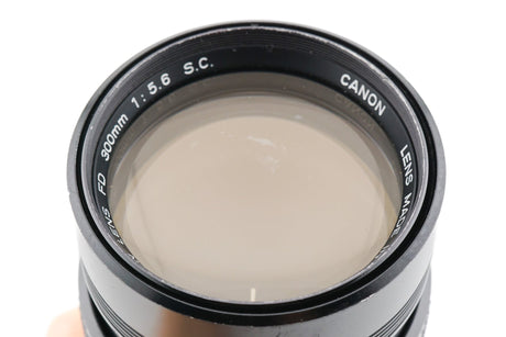 Canon 300mm f5.6 FDn – Vintage-Objektiv