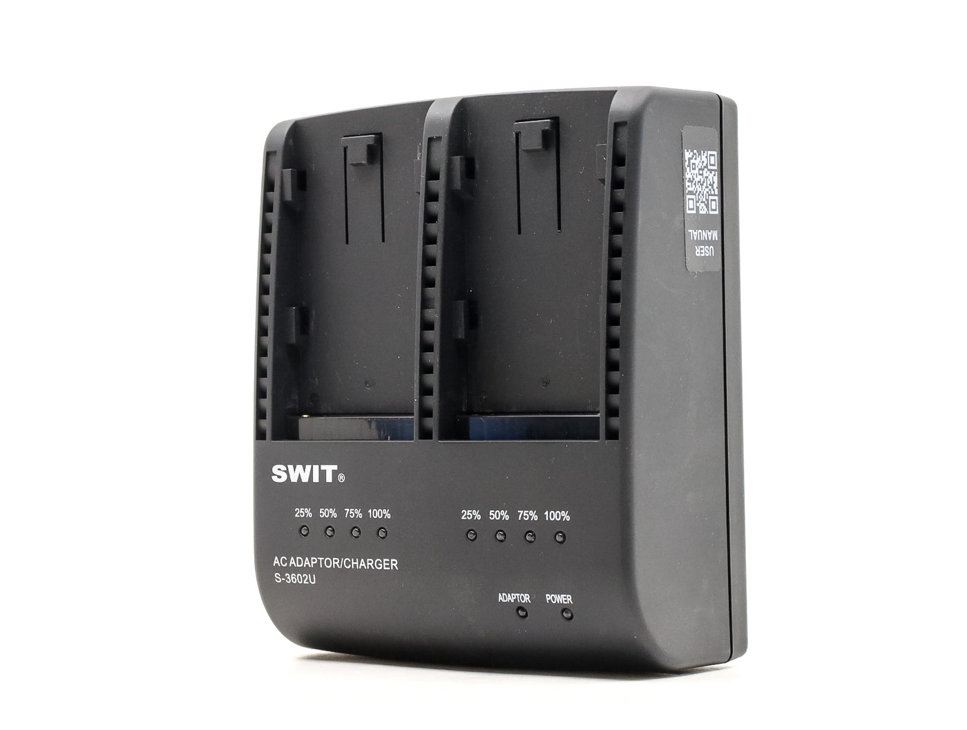 SWIT S-3602U Dual-Ladegerät/Adapter für Sony BP-U30/U60 Akkus · Hauptbild