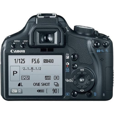 EOS 500D Spiegelreflexkamera - Schwarz + Canon EF-S 18-55mm f/3.5-5.6 III