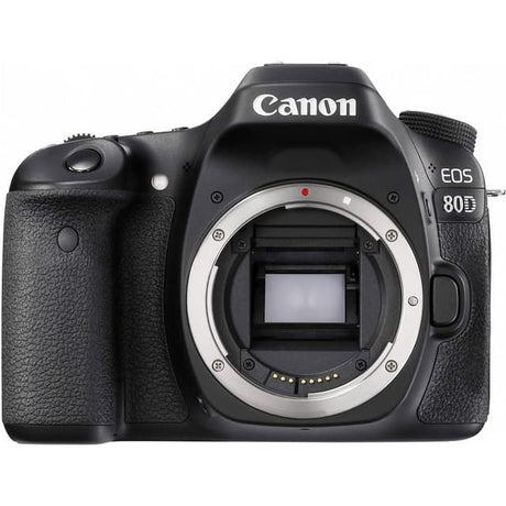 EOS 80D SLR – Schwarz + Canon EF-S 18-55mm f/3.5-5.6 IS STM Objektiv