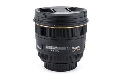 Sigma 50mm f1.4 EX DG HSM (Generalüberholt) - Schwarz