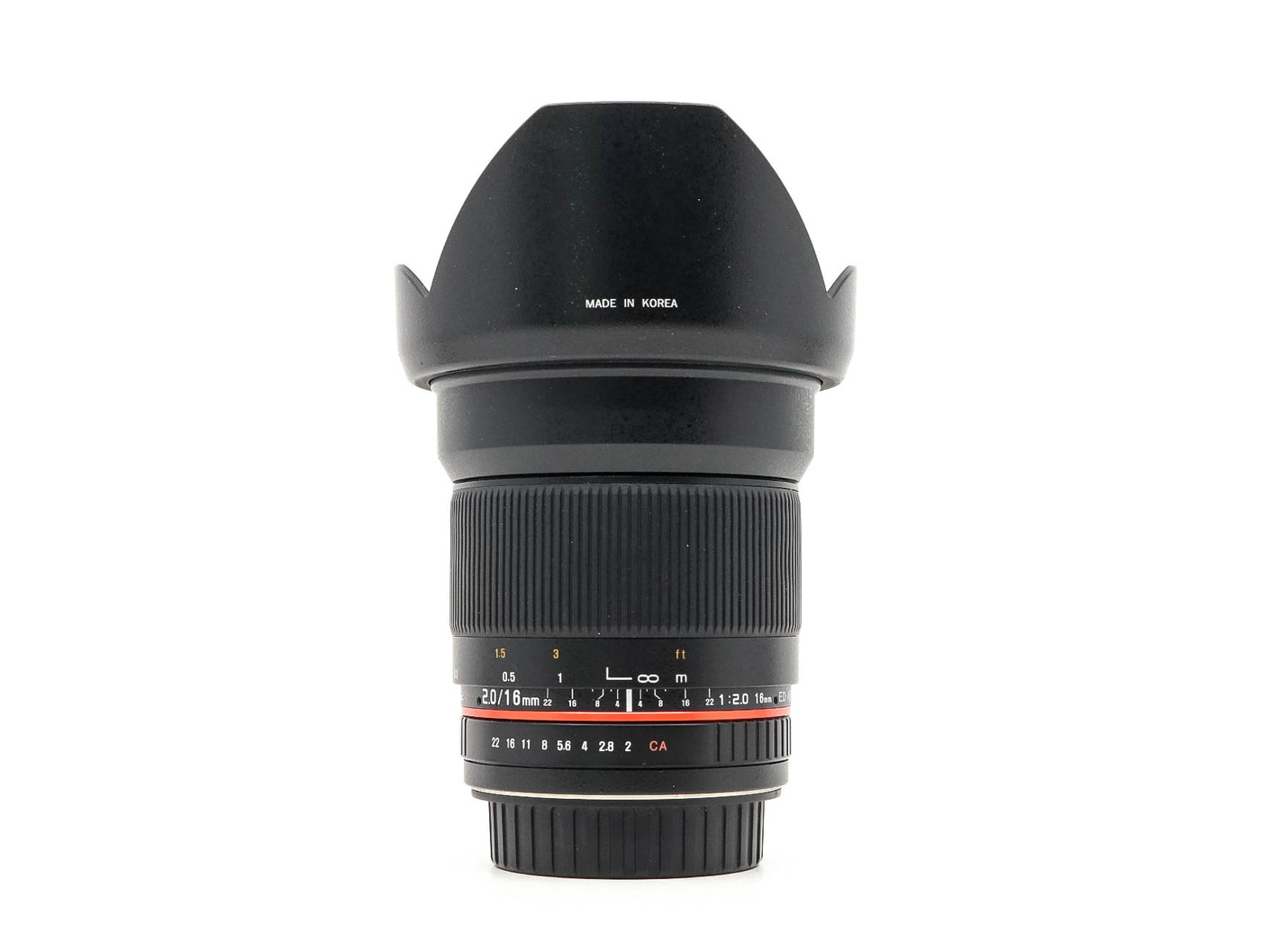 Walimex Pro 16mm f/2 ED AS UMC CS – Canon EF-S Anschluss · Hauptbild